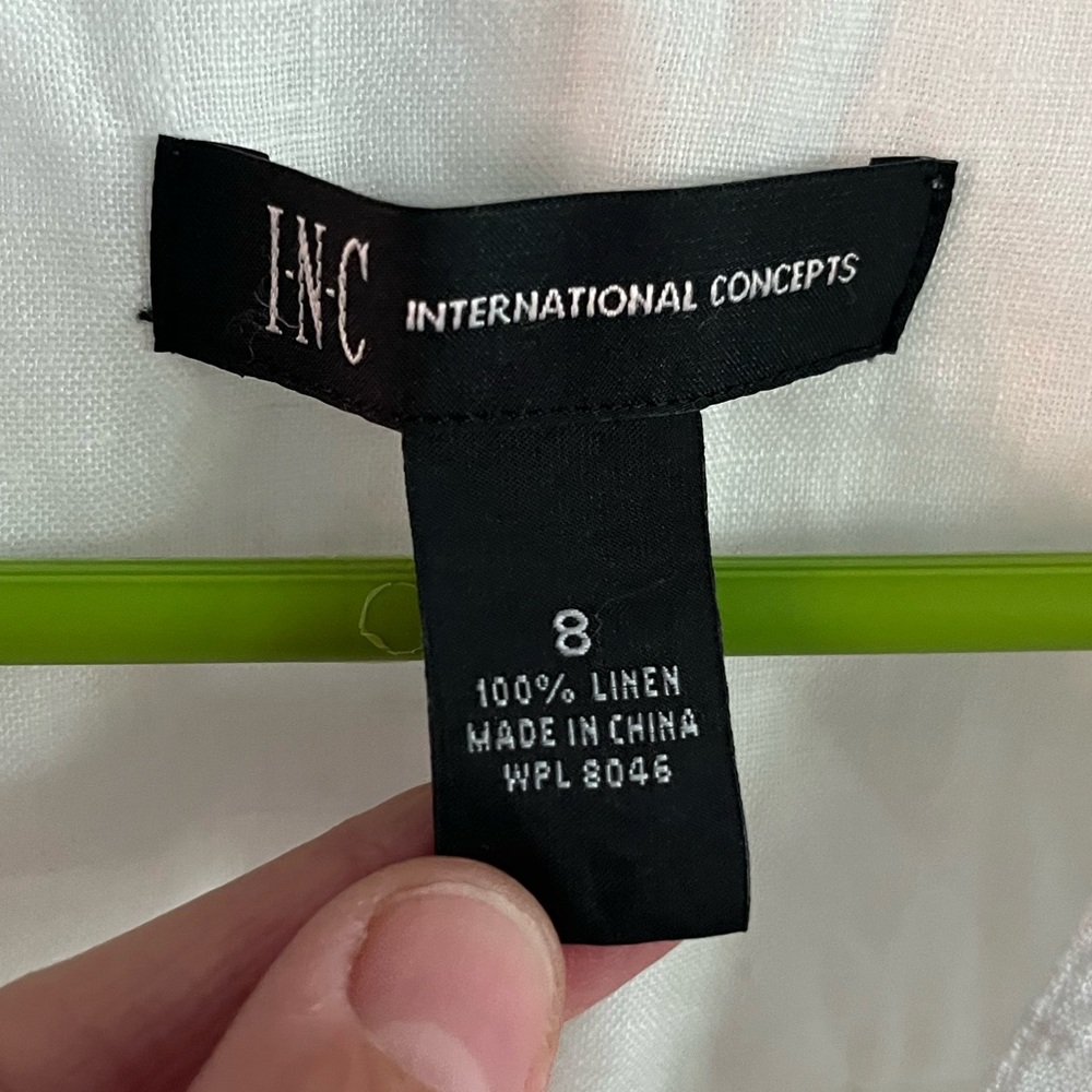 White Inc International Concepts Size 8 View 3